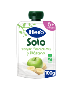 Bolsita Hero Solo Yogurín Manzana y Plátano