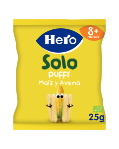 Snacks Hero Solo Puffs maí­z y avena
