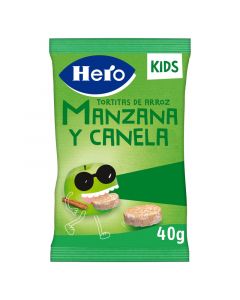 Snacks Hero Kids Tortitas manzana y canela