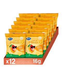 Hero kids chips de mango- Pack de 12 unidades