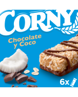Barrita Corny chocolate y coco 6x25g