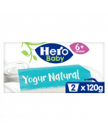 Hero Baby Yogur Natural 2x120g