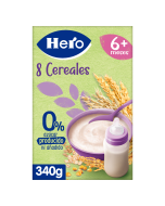 Papillas Hero Baby 8 Cereales