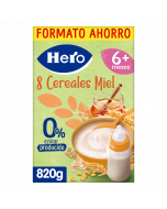 Papillas Hero Baby 8 Cereales Miel
