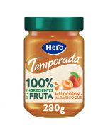 Mermelada EXTRA de Melocotón y Albaricoque Temporada 100% Ingredientes de la fruta