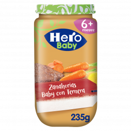 Comprar online Potito Hero Zanahoria Rallada Ternera (235 gr)