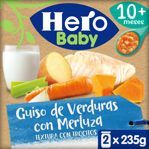Hero Baby Crema De Bechamel Con Lenguado Potito 235 G