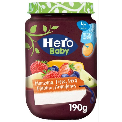 Hero Baby Pack Potito Frutas Variadas +6m 4x235g